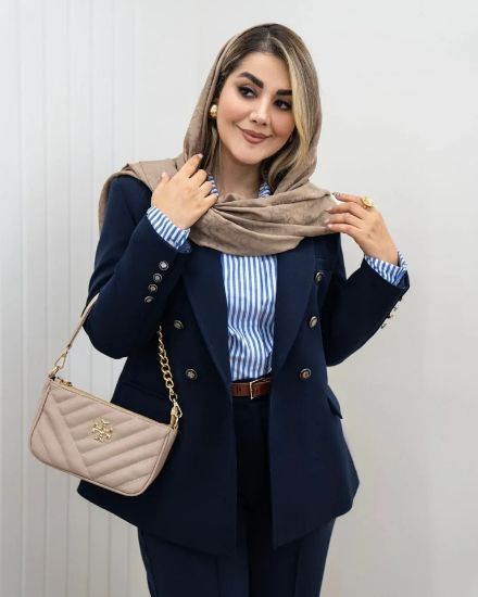 تصویر  کت و شلوار رسمی زنانه